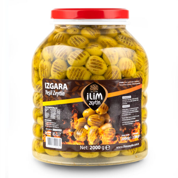 İlim Zeytin Izgara Yeşil Zeytin 2 Kg